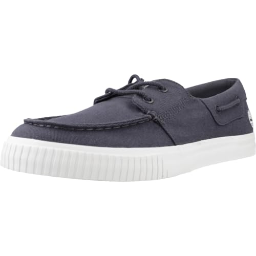 Timberland Herren Bootsschuhe/Halbschuhe Mylo Bay Blau Textil, Größe:43, Farbauswahl:blau von Timberland