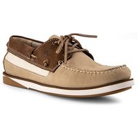 Timberland Herren Bootsschuhe beige Velours von Timberland