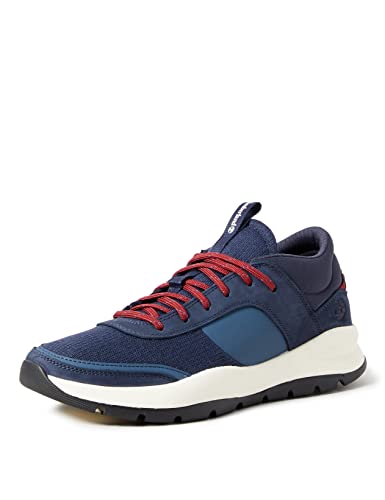 Timberland Herren Boroughs Project Oxford Basic Sneaker, Navy Nubuck, 43 EU von Timberland