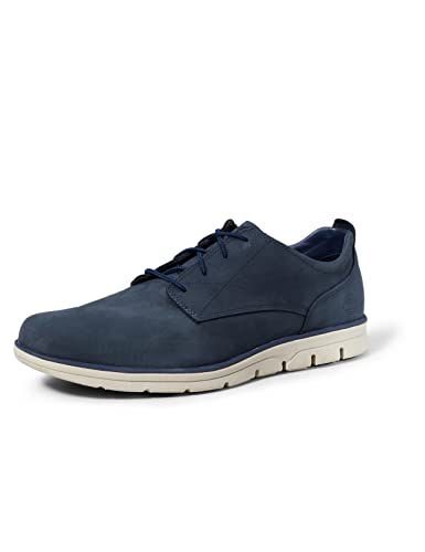 Timberland Herren Bradstreet Plain Toe Sensorflex Oxford Schuhe, Blau Navy Full Grain, 44.5 EU von Timberland