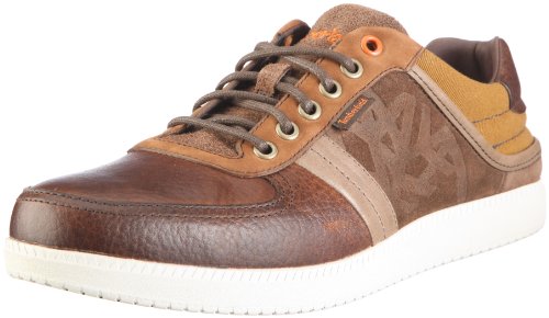 Timberland Herren CA Streeterville FTM Mixed Media Ox Halbschuhe, Braun/Dark Brown FG, 45.5 EU von Timberland