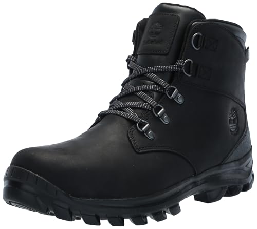 Timberland Herren Chillberg Waterproof Insulated Snow Boot Stiefel, Schwarz Vollnarben, 42 EU von Timberland