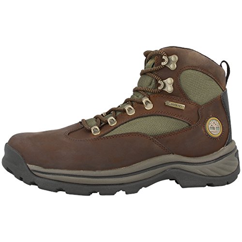 Timberland Herren Chocorua Trail Waterproof Chukka Boots, Braun (Brown w/Green), 45 EU von Timberland