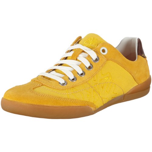 Timberland Herren City Adventure Split Cup Sole F/L Ox Sneaker Gelb/Yellow Canvas/Suede 43 EU von Timberland