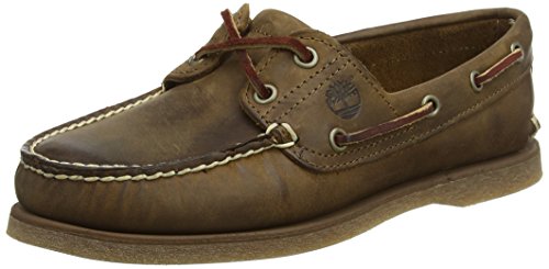 Timberland Herren Classic 2 Eye Bootsschuhe, Braun (Brown Full Grain), 43.5 EU von Timberland