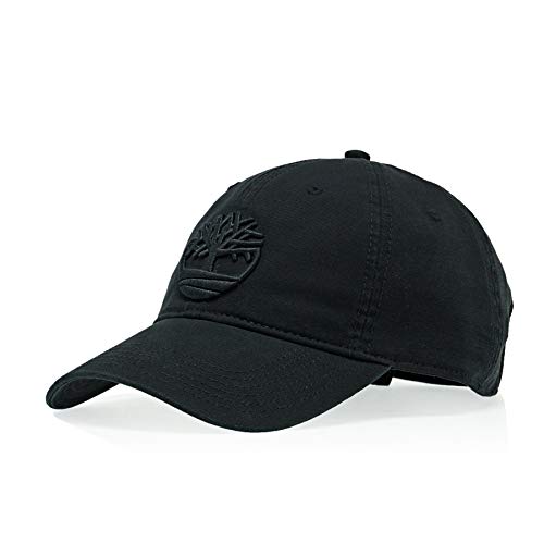 Timberland Herren Cotton Canvas Baseball Cap, schwarz, Einheitsgröße von Timberland