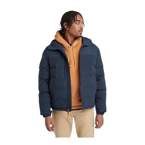 Timberland Herren DWR Welch Mountain Hooded Puffer Jacket Dark Sapphire Jacke, M von Timberland