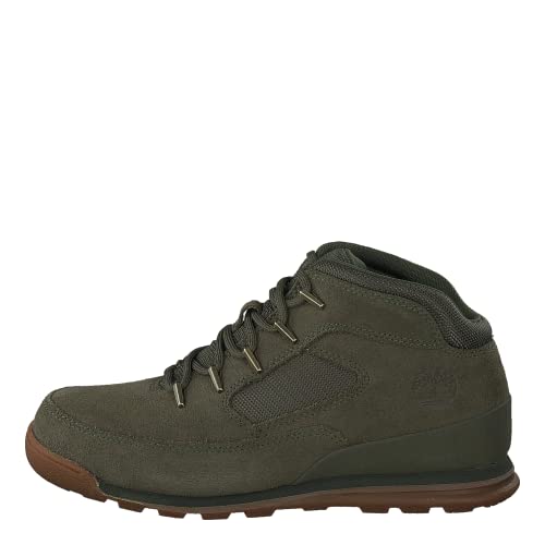 Timberland Herren Euro Rock Heritage L/F Stiefel, Dark Green Suede, 41.5 EU von Timberland