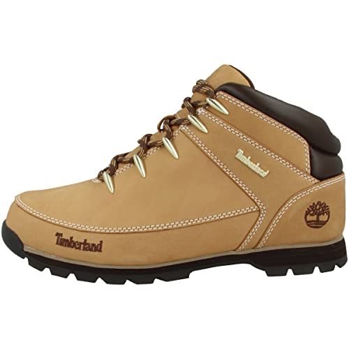 Timberland Herren Euro Sprint Hiker Chukka Boots, Gelb (Wheat Nubuck), 41.5 EU von Timberland