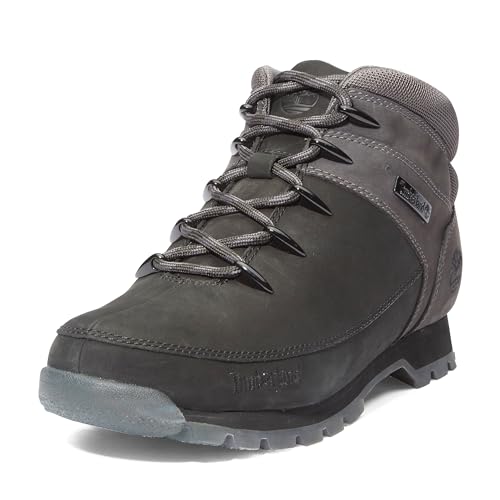 Timberland Herren Euro Sprint Hiker Chukka Boots, Schwarz (Black/Grey), 41.5 EU von Timberland