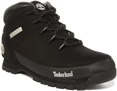 Timberland Herren Euro Sprint Hiker Kletterschuhe, Schwarz (Black 6361r), 43.5 EU von Timberland