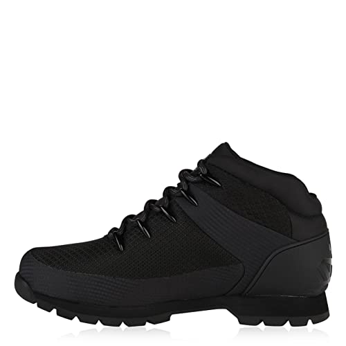 Timberland Herren Euro Sprint Stoff Waterproof Wanderschuh, Schwarz, 40 EU von Timberland