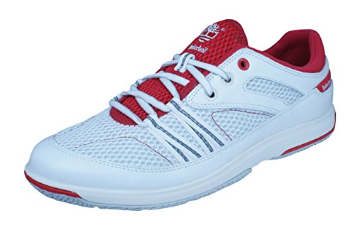 Timberland Herren FORMENTOR VENT P2I WHITE Bootsportschuhe Weiss Red 0), 46 EU von Timberland