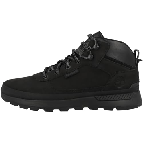 Timberland Herren Field Trekker Mid Chukka Boots, Schwarz (Black Nubuck), 43 EU von Timberland