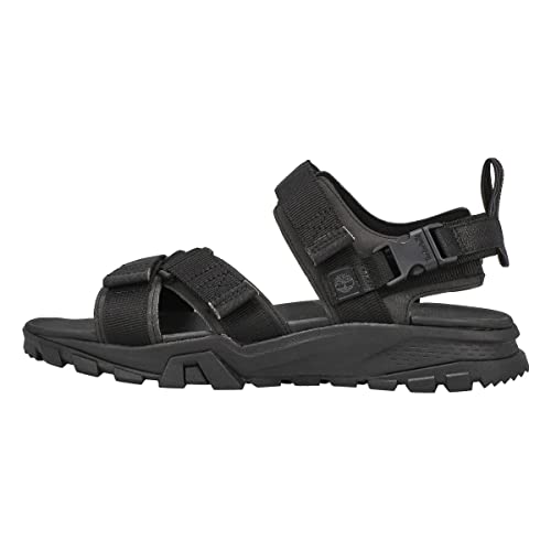 Timberland Herren Garrison Trail Webbing Sandale, Jet Black, 47.5 EU von Timberland