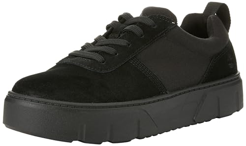 Timberland Damen Laurel Court Sneaker, BLK Suede, 38.5 EU Weit von Timberland