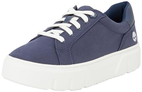 Timberland Herren Laurel Court Sneaker, Navy Canvas, 40 EU Weit von Timberland