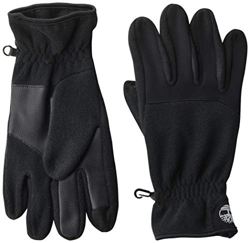 Timberland Herren Leistungsstarker Fleece Touchscreen-Technologie Handschuhe für kaltes Wetter, Schwarz, Medium von Timberland