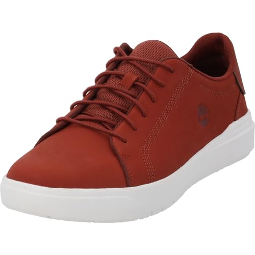 Timberland Herren Low Lace Up Sneaker, Rot (Dk Red Nubuck), 40 EU von Timberland