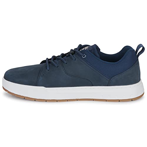 Timberland Herren Maple Grove Leather Ox Sneaker, Marineblau, 41.5 EU von Timberland