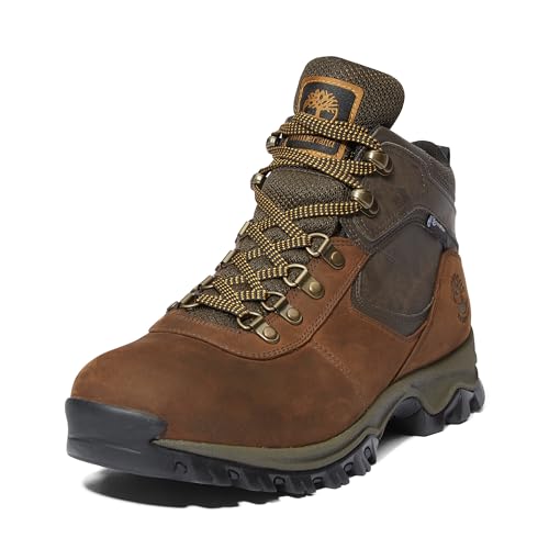 Timberland MT.Maddsen Mid LC Waterproof Herren Boots Wanderschuh TB 12730R braun, Schuhgröße:46 EU von Timberland