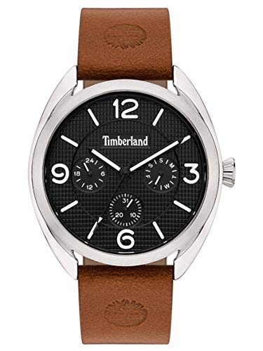 Timberland HerrenArmbanduhr Multi Zifferblatt Quarz Leder TBL15631JYS.02 von Timberland