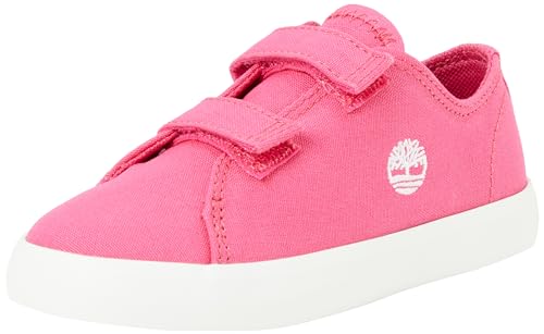 Timberland Herren Newport Bay Hook & Loop (Toddler) Sneaker, BR PNK Canvas, Medium von Timberland