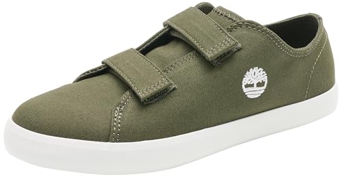 Timberland Herren Newport Bay Hook & Loop (Junior) Sneaker, DK GRN CNVS, 39 EU Timberland Herren Newport Bay Hook & Loop (Junior) Sneaker, DK GRN CNVS, 39 EU von Timberland