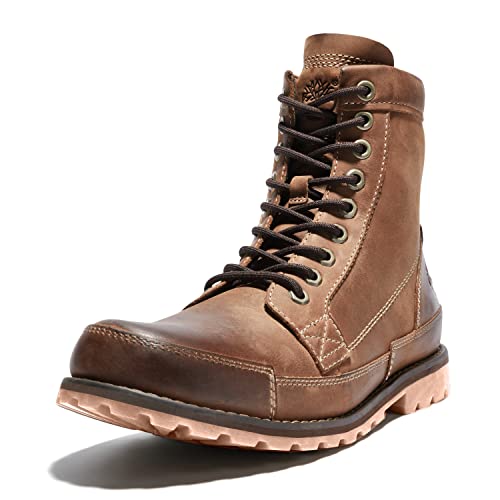 Timberland Herren Originals 6 Inch Schnürstiefel, Braun Medium Brown Nubuck, 43 EU Weit von Timberland