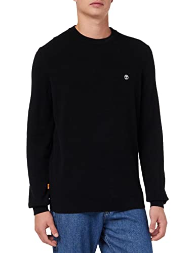 Timberland Herren COHAS Brook Merino Crew Sweater Black Polo-Pullover, X-Large von Timberland