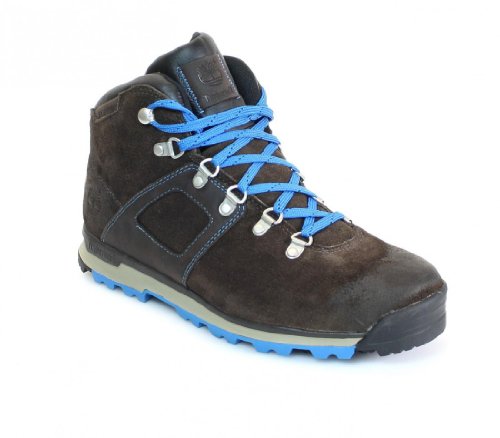 Timberland Herren SCRMBL EK MID LHTR Sportschuhe-Wandern, Braun (Dark Brown/Blue), 44.5 EU von Timberland