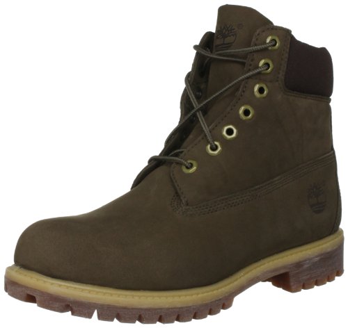 Timberland Herren Schnürboots 6IN Premium oliv 46 von Timberland