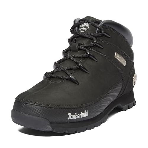 Timberland Euro Sprint Mid Hiker 0A2DUH, Herren, Black, 43 EU von Timberland