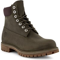 Timberland Herren Schnürboots grün Velours von Timberland