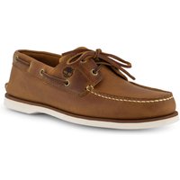 Timberland Herren Bootsschuhe braun Glattleder von Timberland