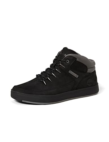 Timberland Herren Sneaker Davis Square Mid Hiker Black Nubuck (schwarz), Größe:46 von Timberland