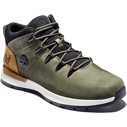Timberland Herren Sprint Trekker Mid Wanderschuh, Grün, 41.5 EU von Timberland