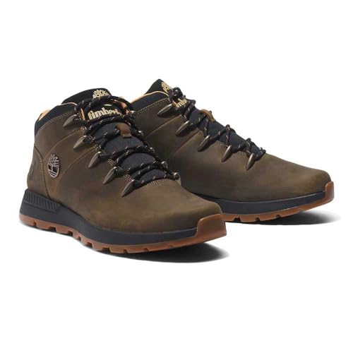 Timberland Herren Sprint Walking-Schuh, Olive Regeb Lthr, 45.5 EU von Timberland