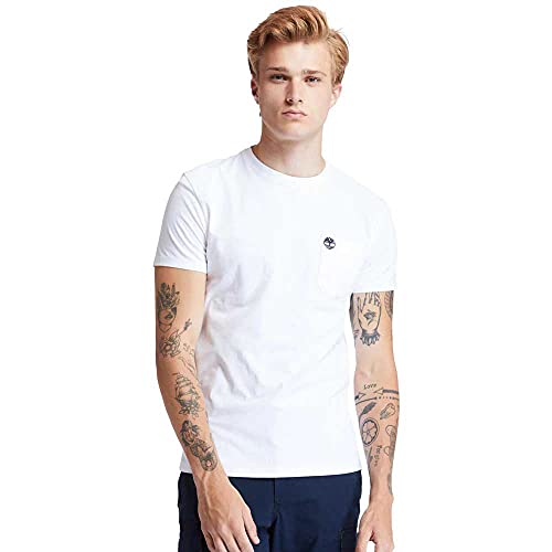 Timberland Herren Ss Dun-RIV Pocket T Tshirt, weiß, XXL Timberland Herren Ss Dun-RIV Pocket T Tshirt, weiß, XXL von Timberland