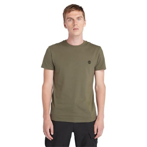 Timberland Herren Ss Dun-River Crew T T-Shirt, Traubenblatt, L von Timberland