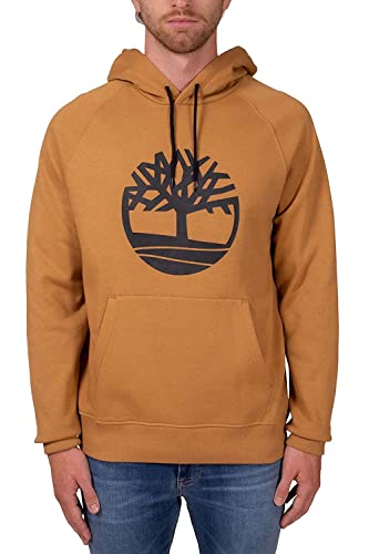 Timberland - Herren Sweatshirt mit Kapuze und Logo, braun, XL, TMA2C68-P47 von Timberland