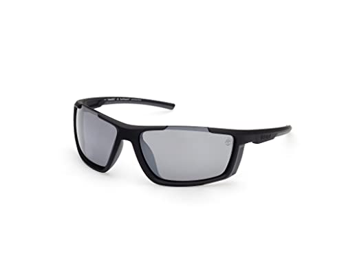 Timberland Herren Tb9252 Sonnenbrille, Matte Black/Smoke, One Size von Timberland