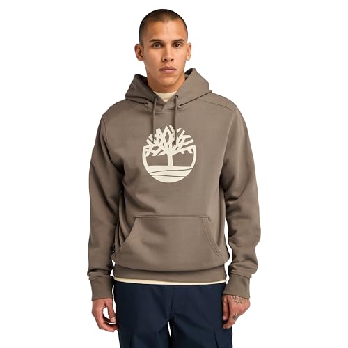 Timberland Herren Tree Logo Hoodie Sweatshirt, Schokoladen-Chip, XX-Large von Timberland