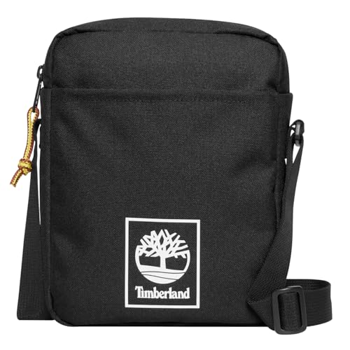 Timberland - Herren Umhängetasche mit Fronttasche, Schwarz , Einheitsgröße, OT-TB0A6MP5001-OS von Timberland