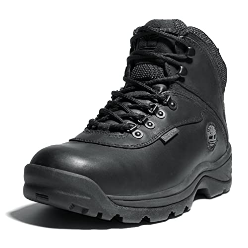 Timberland Herren Weiße Ledge Mid wasserdicht Wanderschuh, Schwarze Vollmaserung, 50 EU von Timberland