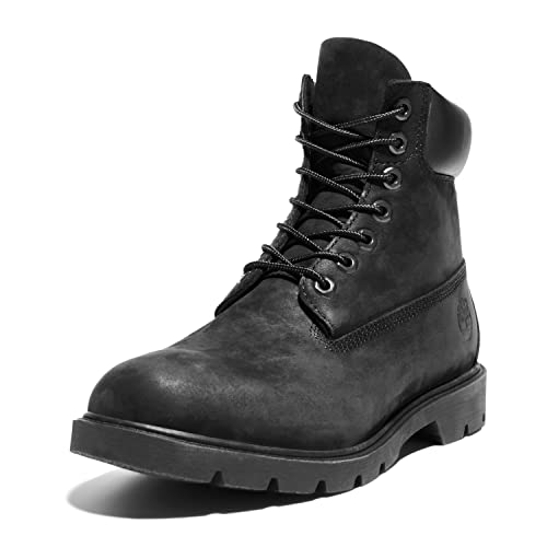 Timberland Herren wasserdichte gepolstertem Kragen, 15,2 cm Stiefel, Schwarz Nubuk, 47.5 EU von Timberland