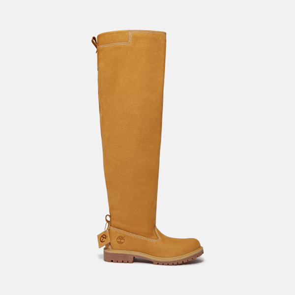 Timberland - Hoher Timberland x Telfar Premium Pull-on Boot für Herren in Gelb, Herren, Gelb, Größe: 41.5 von Timberland