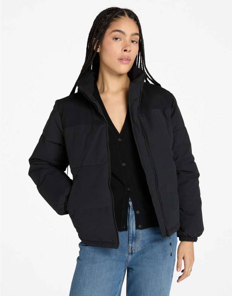 Timberland - Isolierte Pufferjacke in Schwarz mit synthetischem Futter von Timberland