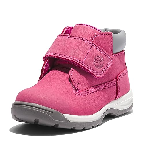 Timberland Jungen Mädchen Timber Tykes H&L Ankle Boot, Medium Pink Nubuck, 21 EU von Timberland