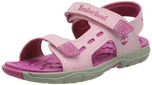 Timberland Jungen Unisex Kinder Moss Jump 2 Strap (Toddler) Sandalen, Light Pink, 21 EU von Timberland